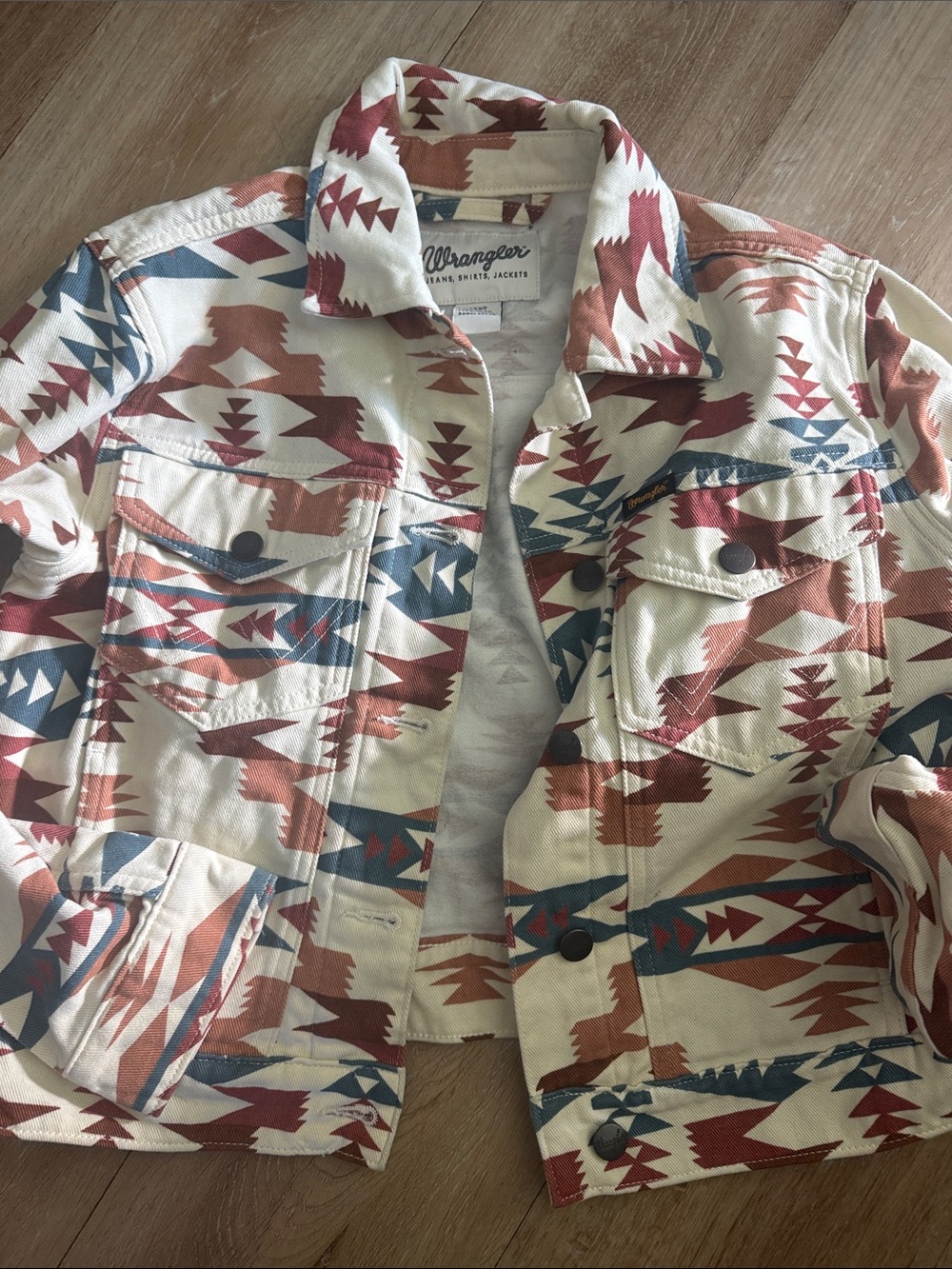 Wrangler Aztec Jean jacket - Picture 3 of 4